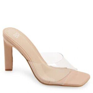 bp Mirra Slide Sandal In Clear-beige